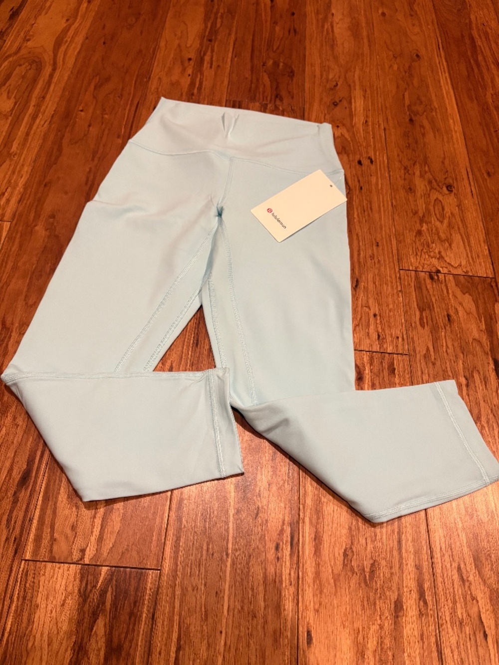 lululemon align high rise crop leggings 23" size 6 icing blue brand new NWT